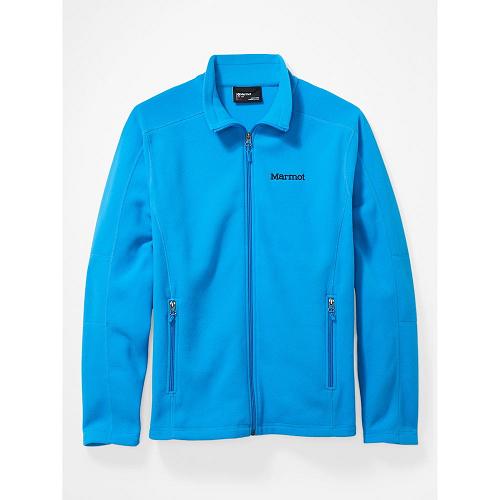 Marmot Rocklin Jackets - Mens Fleece Blue CA4287596 Canada